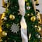 5ft. Pre-Lit Pop-Up Green Artificial Christmas Tree, Warm White LED Lights